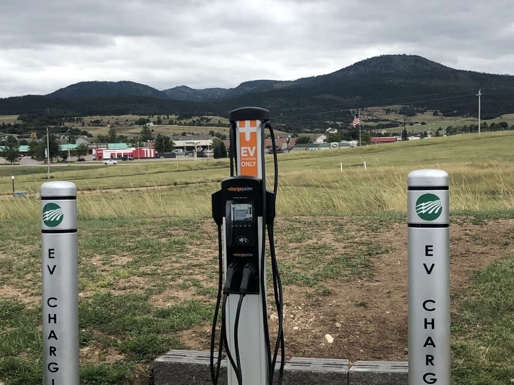 Spearfish Holiday Inn Electric Car Charger