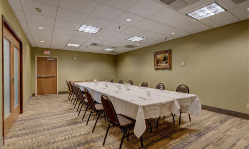 Spearfish Convention Center Boardroom Style Setup